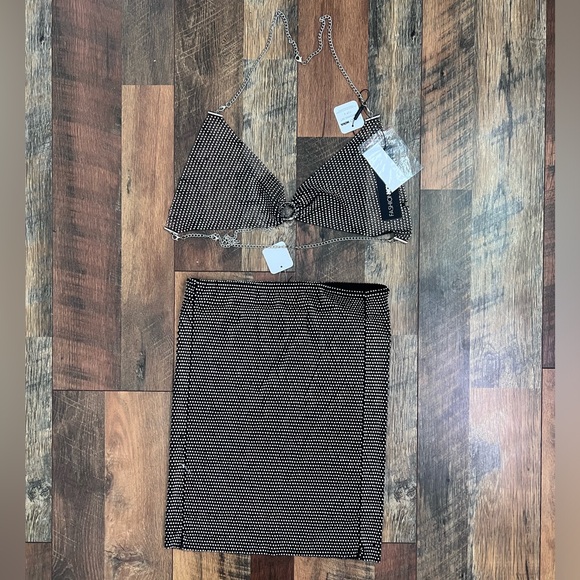 Rhinestone Skirt set! - Picture 2 of 3